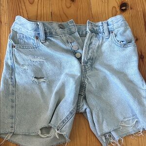 Light blue pacsun jorts